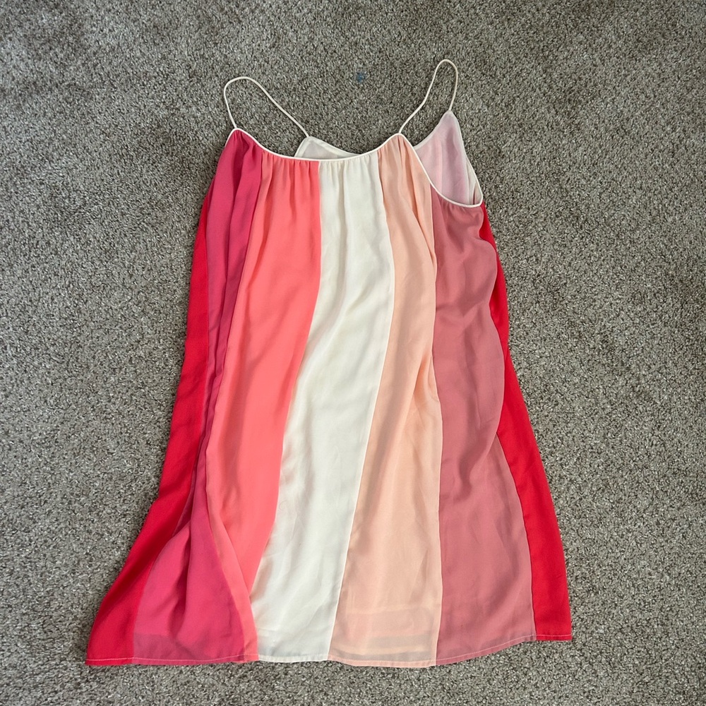 Colorful Striped Mini Dress (Francesca’s)
